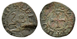 CILICIAN ARMENIA.Levon V.(1374-1393).Sis.Pogh.

Obv : Lion of Cyprus, rampant to right, within dotted border.

Rev : Cross potent within dotted border...