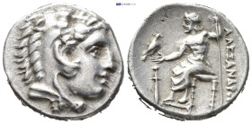 KINGS of MACEDON. Alexander III 'the Great'. 336-323 BC. AR Drachm (15mm, 4.2 g). Lampsakos mint. Struck under Kalas or Demarchos, circa 328/5-323 BC....