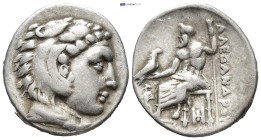 KINGS of MACEDON. Alexander III 'the Great'. 336-323 BC. AR Drachm (16mm, 4.2 g). Abydos mint. Struck under Kalas or Demarchos, circa 325-323 BC. Head...