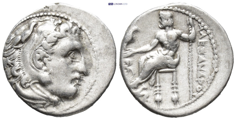 Kingdom of Macedon, Philip III Arrhidaios AR Drachm. (17mm, 4.2 g) In the name a...