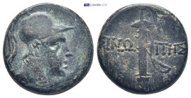 Paphlagonia, Sinope c.105-90 BC. AE (21mm. 8,2 g). Head of Ares right / Sword in sheath.