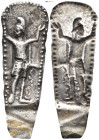 Ancient silver figurine (1.54 Gr. 53mm.) SOLD AS SEEN, NO RETURN!