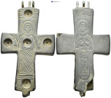 Byzantine pendant cross reliquary. (88mm, 91.5 g)