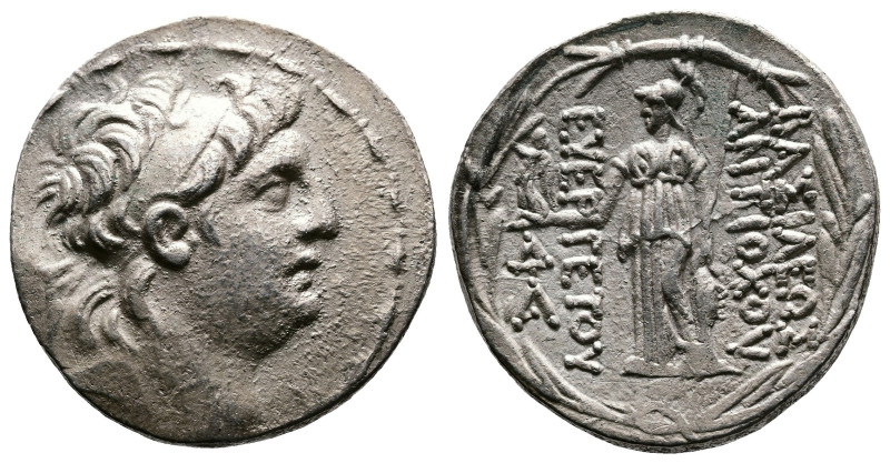 Seleukid Kingdom, Antiochos VII Euergetes (Sidetes), 138-129 BC. AR Tetradrachm ...