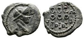 Bithynia, Apamea, Pseudo-autonomous issue. AE (17mm, 2,58 g.), mid to late 1st century BC. Head of Hermes to right, wearing petasos. Rev. C I C A / D ...