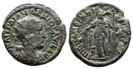 Bithynia, Nicomedia, Trajan Decius, 249-251 AD. AE (23mm, 7,47 g.). ΑΥ ΚΑ ΤΡΑΙΑΝ ΔΕΚΙΟϹ ΑΥΓ ϹΕΒ radiate, draped and cuirassed bust of Decius, right, s...