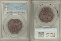 Leopold I Pair of Certified Assorted 5 Centimes PCGS, 1) 1850 - MS63 Brown, KM5.1. 2) 1851 - MS64 Brown, KM5.1. Sold as is, no returns.

HID0980124201...