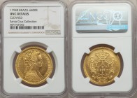 Maria I gold 6400 Reis 1794-R UNC Details (Cleaned) NGC, Rio de Janeiro mint, KM226.1. Ex. Santa Cruz Collection.

HID09801242017