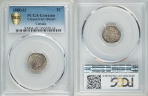 Victoria 5 Cents 1880-H AU Details (Cleaning) PCGS, Heaton mint, KM2. 

HID09801242017