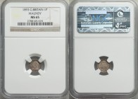 Victoria 4-Piece Certified Maundy Set 1893 NGC, 1) Penny - MS65, KM775. 2) 2 Pence - MS65, KM776. 3) 3 Pence - MS66, KM777. 4) 4 Pence - MS66, KM778. ...