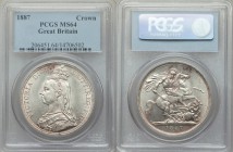Victoria Crown 1887 MS64 PCGS, KM765.

HID09801242017