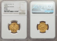 Venice. Ludovico Manin (1789-1797) gold Zecchino ND MS63 NGC, KM755.

HID09801242017