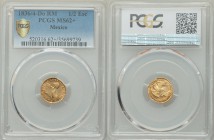 Republic gold 1/2 Escudo 1836/4 Do-RM MS62+ PCGS, Durango mint, KM378.1.

HID09801242017