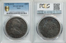 Charles III 8 Reales 1776 S-CF XF40 PCGS, Seville mint, KM414.2.

HID09801242017