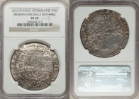 Brabant. Philip IV Patagon 1632 VF30 NGC, Brabant mint, KM53.3, Dav-4462.

HID09801242017