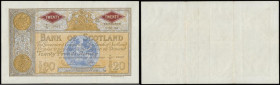 Scotland Bank of Scotland 20 Pounds dated 5th May 1969 series 9/H 2097, large pleasing note, VF Pick 110A
