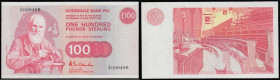 Scotland Clydesdale Bank PLC 100 Pounds 9th November 1991 S/N D/P 000486 Pick 217b GEF-AU and seldom offered