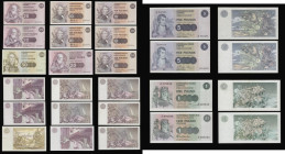 Scotland Clydesdale Bank PLC 50 Pounds 1.9.1981 VF and a seldom seen issue, 20 Pounds 1.3.1972 GVF, 27.2.1981 VF, 29.3.1982 GVF. 10 Pounds 1.3.1972 VF...