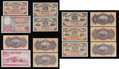 Scotland National Bank of Scotland 20 Pounds 1 Nov 1957. 1 Pound 2 July 1928, 3 May 1938, 1 May 1942, 1 Nov 1947, 1 Dec 1949, 1 June 1957 generally VF...
