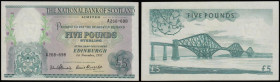 Scotland National Bank of Scotland 5 Pounds 1 Nov 1957 GEF-AU