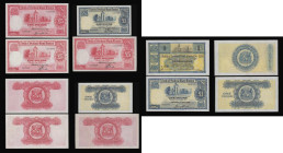 Scotland North of Scotland Bank Limited (6) 5 Pounds 1940, 1944 and 1947. 1 Pound 1 March 1932, 1 July 1938 and 1945 generally GVF some perhaps better