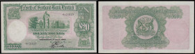 Scotland North of Scotland Bank Limited 20 Pounds Aberdeen 1st July 1943 S/N KT 01619, PickS646, GVF