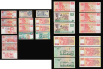 Singapore 1 Dollar Pick 1 Fine, 2 Dollars (1990) Pick 27 (6) Unc includes consecutives, 5 Dollars (3) (1978) Pick 10 (2) VF-EF and (1997) Pick 35 AU, ...