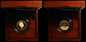 Fifty Pence 2015 75th Anniversary of the Battle of Britain Gold Proof S.H39B FDC in the Royal Mint box of issue with certificate
