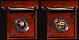 Fifty Pence 2022 100 Years of the BBC Gold Proof, a new reverse design by Henry Gray, shows a globe with concentric circles emanating from a broadcast...