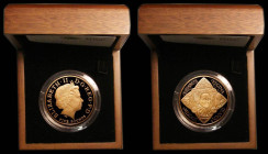 Five Pound Crown 2008 450th Anniversary of the Accession of Elizabeth I Gold Proof I HAVE REIGNED WITH YOUR LOVES S.L18 FDC in the Royal Mint box of i...