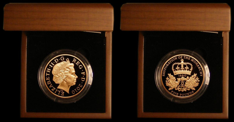 Five Pound Crown 2010 350th Anniversary of the Restoration of the Monarchy S.L21...