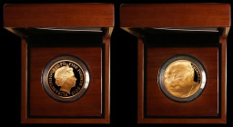 Five Pound Crown 2015 50th Anniversary of the Death of Sir Winston Churchill S.L38 Gold Proof, FDC in the Royal Mint box of issue with certificate and...