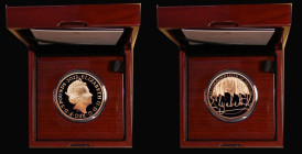 Five Pound Crown 2022 The Queen's Reign - The Commonwealth of Nations Gold Proof S.L128 FDC in the Royal Mint box of issue with certificate and bookle...