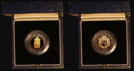 Half Sovereign 1989 500th Anniversary of the First Gold Sovereign Gold Proof, Marsh 544H, S.SB3, nFDC, the obverse with red tone, in the Royal Mint bo...