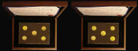 One Sovereign Set The Complete World War I by Westminster comprising 5 Sovereigns 1914, 1915, 1916M, 1917P, 1918I (Bombay) generally VF or better in t...