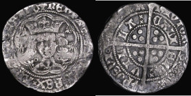 Groat Henry VI Annulet issue, Calais Mint, Annulets at neck, S.1836, 3.69 grammes, VG/Near Fine with some scratches