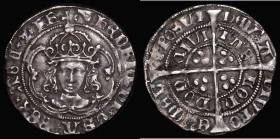 Groat Henry VII facing bust issue, crown with one plain and one jewelled arch, Class IIIc, S.2199, North 1705, mintmark Greyhounds Head, 3.01 grammes,...