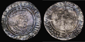 Groat Henry VIII Laker Bust D, S.2337E, mintmark Lis, 2.55 grammes, VF/NVF with a pleasing colourful tone
