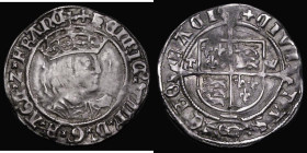 Groat Henry VIII Second Coinage, York Mint, Archbishop Wolsey, Laker Bust D, Reverse: TW beside shield, Cardinal's hat below, S.2339, mintmark Voided ...