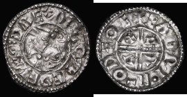Penny Aethelred II Crux type S.1148, North 770, moneyer Eadwig or Eadwine, Thetford Mint, (EADPI MO DEOE), 1.22 grammes, GVF repaired in places with s...