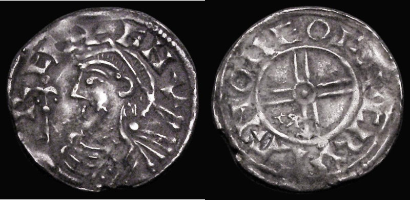 Penny Cnut, Short Cross type, S.1159, North 790, York Mint, moneyer Crinan, 0.98...