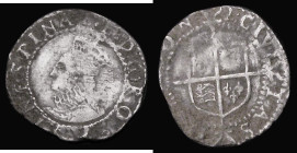 Penny Elizabeth I Seventh issue S.2587 mintmark 2 (1602) 0.55 grammes VG or slightly better with dirty surfaces, Very Rare, our archive database stret...