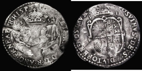 Sixpence Philip and Mary 1554 S.2505, 2.70 grammes, Near Fine for wear with many contact marks and scratches on either side
