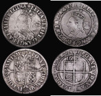 Sixpences (2) Elizabeth I Milled Issue 1562 tall narrow bust with decorated dress, S.2595, mintmark Star, 2.92 grammes, Fine with some weakness in pla...