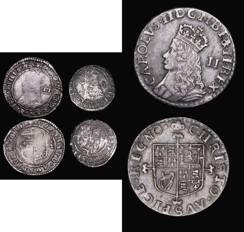 Twopences and Penny (3) comprising Twopences (2) Charles II undated, Second Issu...