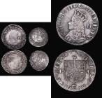 Twopences and Penny (3) comprising Twopences (2) Charles II undated, Second Issue (Machine made) Bust to edge of coin, left start at lower left, S.331...
