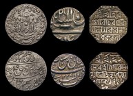 India - Independent Kingdoms - Assam Rupee Gaurinatha Simha (1780-1795AD) SE1716 KM#218, VF, Awadh Rupee Wajid Ali Shah AH1267 KM#365.3 VF, Awadh Brij...