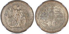 Victoria Trade Dollar 1900/890-B MS61 NGC, Bombay mint, KM-T5, Mars-BTD1, Prid-9. A popular overdate from this coveted "Trade" series of the British E...