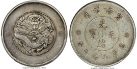 Yunnan. Republic Dollar ND (1911) XF40 PCGS, Kunming mint, KM-Y258.1, L&M-421, Kann-169. 1 Circle beneath pearl. In the name of Kuang-hsu. HID09801242...