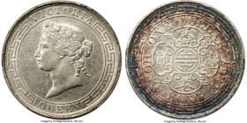 British Colony. Victoria Dollar 1867 AU Details (Repaired) PCGS, Hong Kong mint, KM10, Prid-2. HID09801242017 © 2024 Heritage Auctions | All Rights Re...